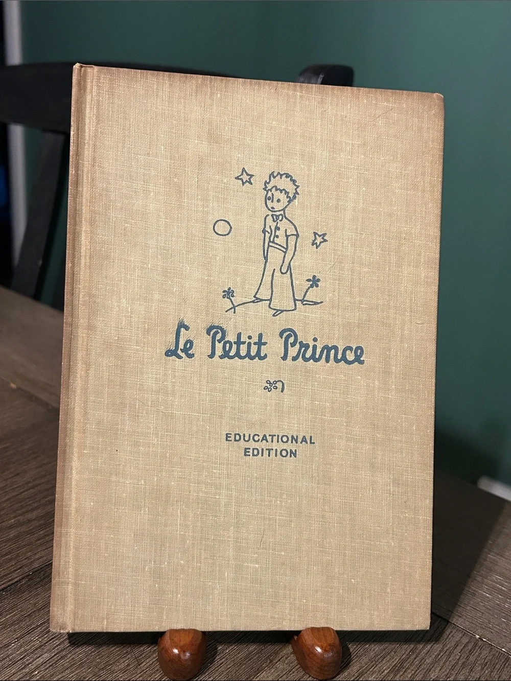 Vintage Le Petit Prince Antoine De Saint Exupery 1946 Educational Edition
